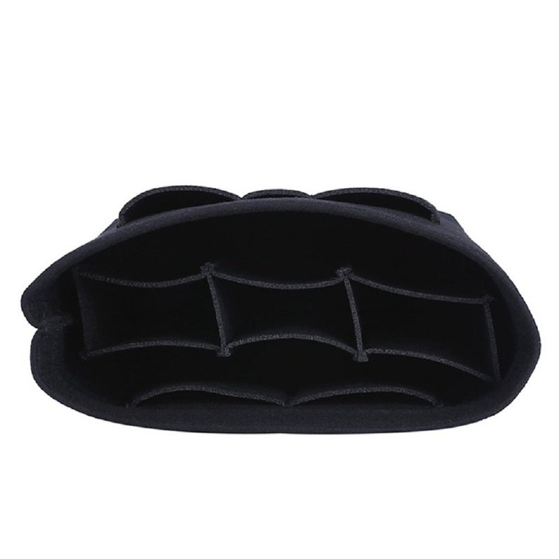 ZTUJO Purse Organizer Insert, Felt Bag Organizer For Handbag, 13 Colors, 6 Sizes (X-Large, Black) - Image 5